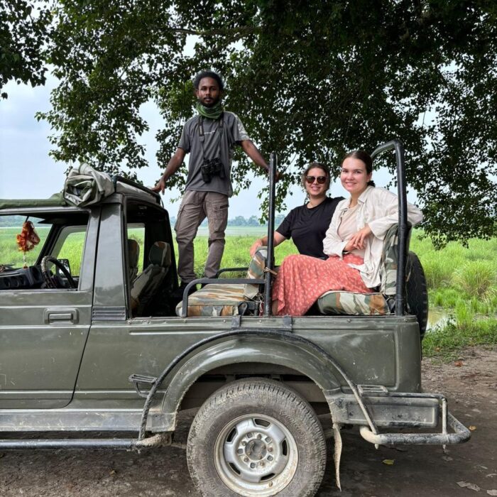 Jeep safari in Kaziranga