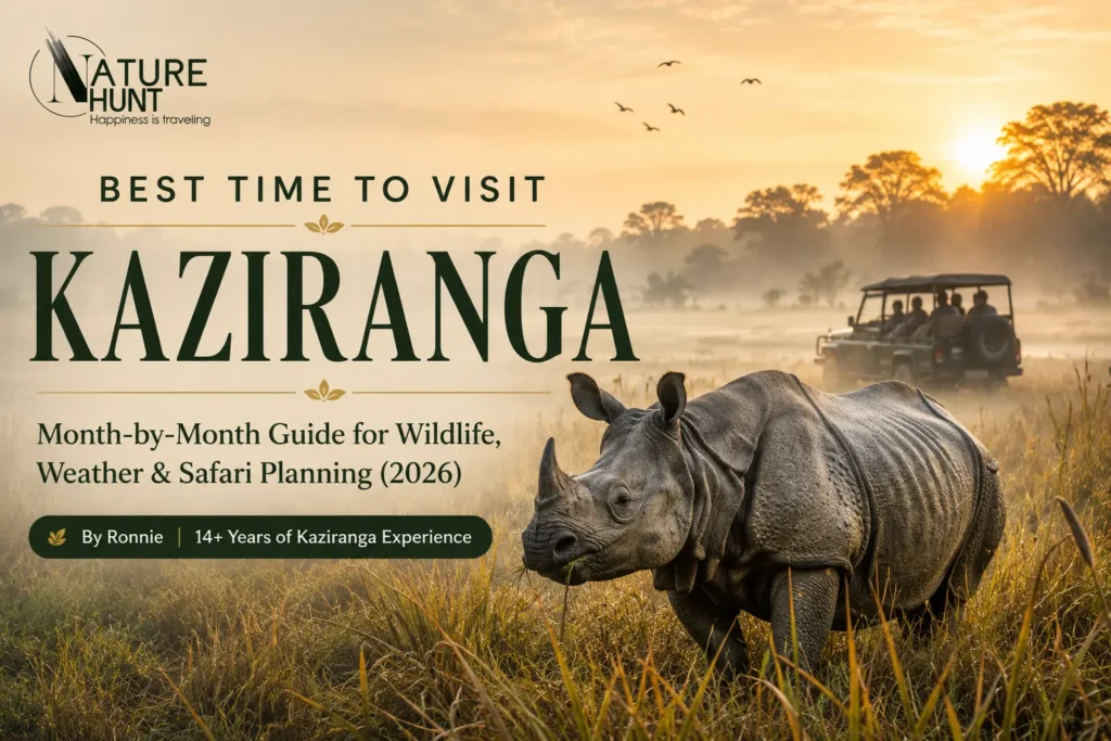 best time to visit kaziranga 2026 by nature hunt
